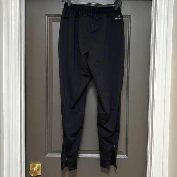 Nike Dri-fit black running jogger pants s - Picture 2 of 6